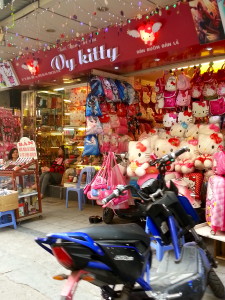 Black market Hello Kitty merch. Looks just like the real one! 
