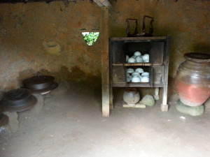 An old kitchen hut.